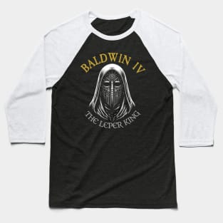 Baldwin IV of Jerusalem: Unveiling Strength Behind the Mask Baseball T-Shirt